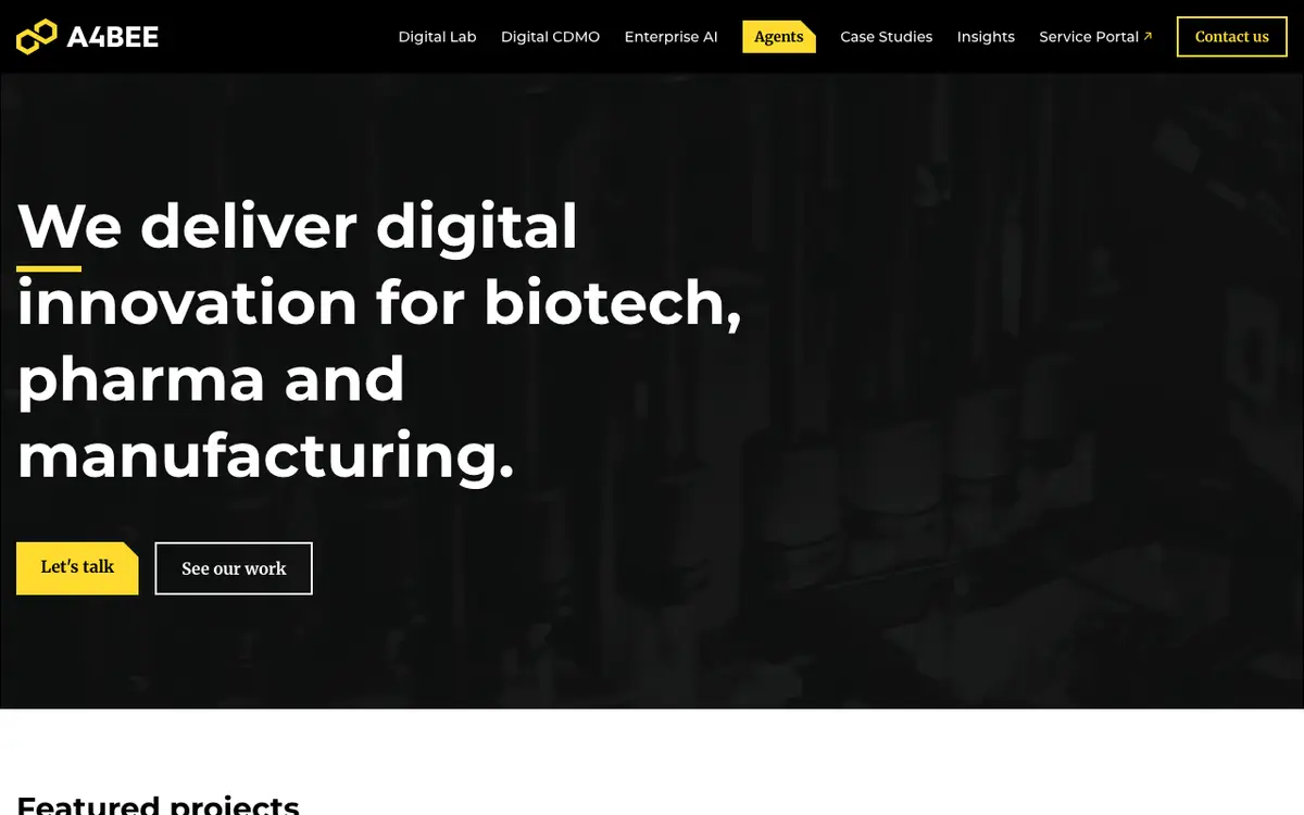 A4BEE homepage