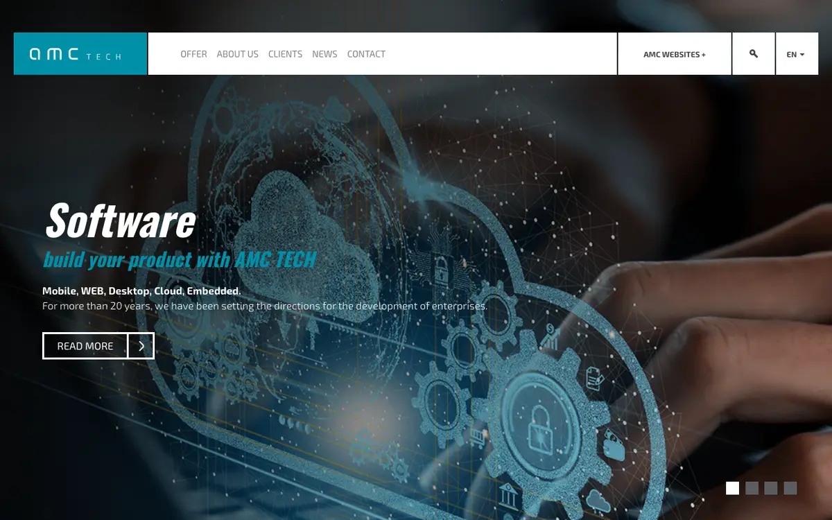 AMC TECH homepage