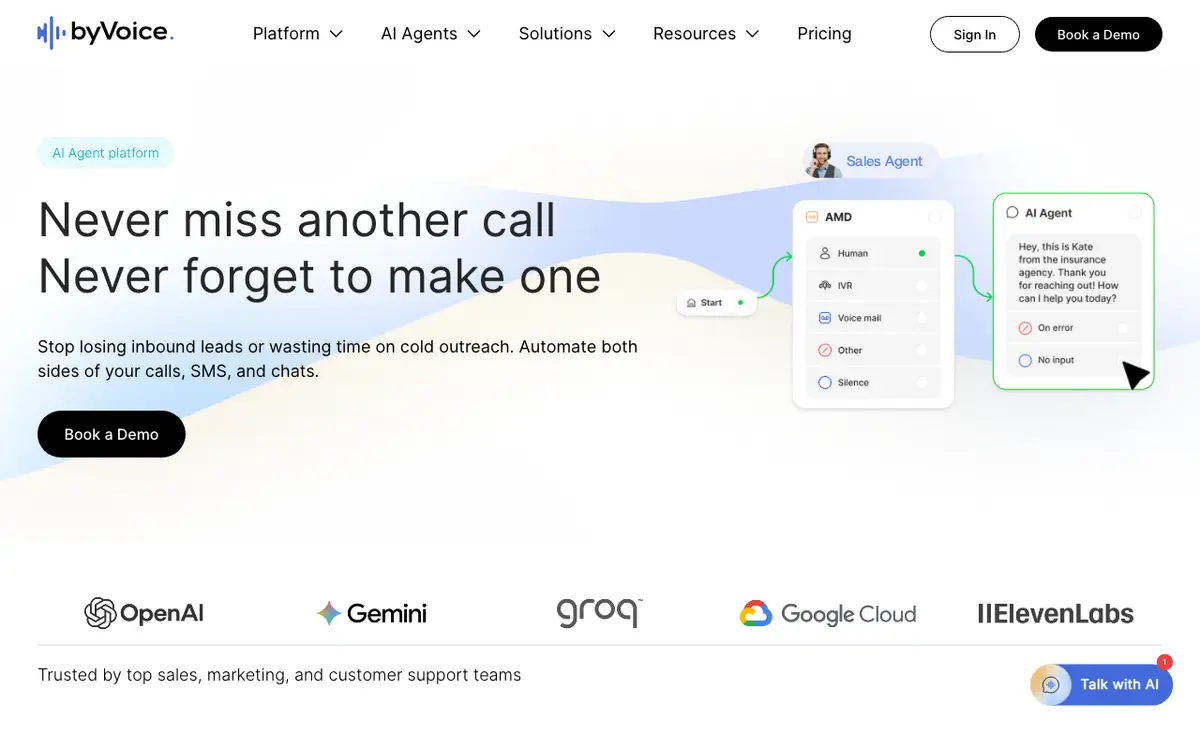 byVoice homepage