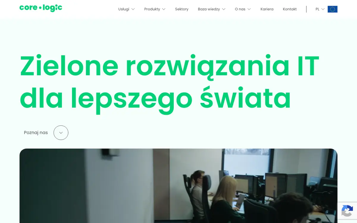 Core Logic homepage