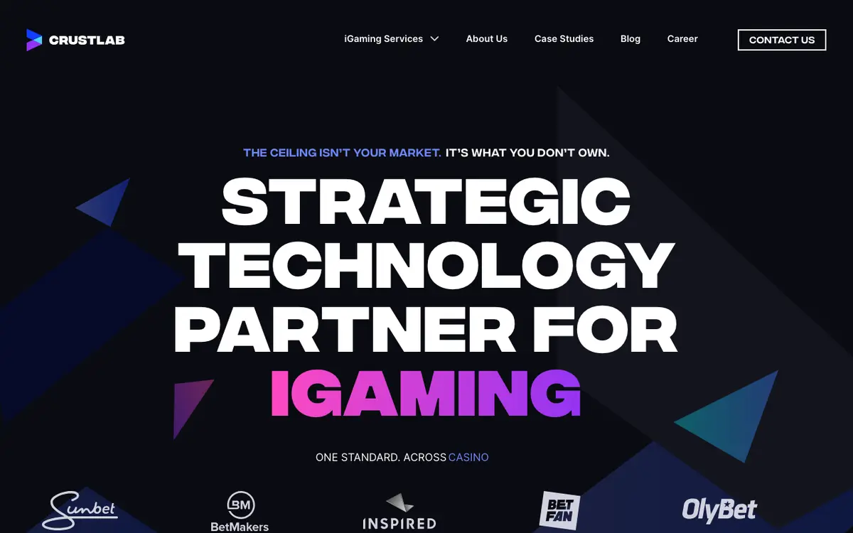 CrustLab homepage