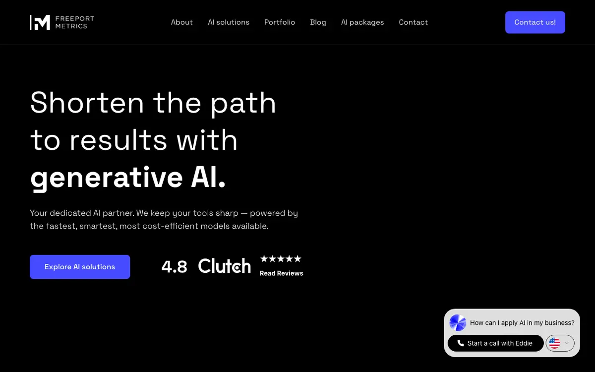 Freeport Metrics homepage