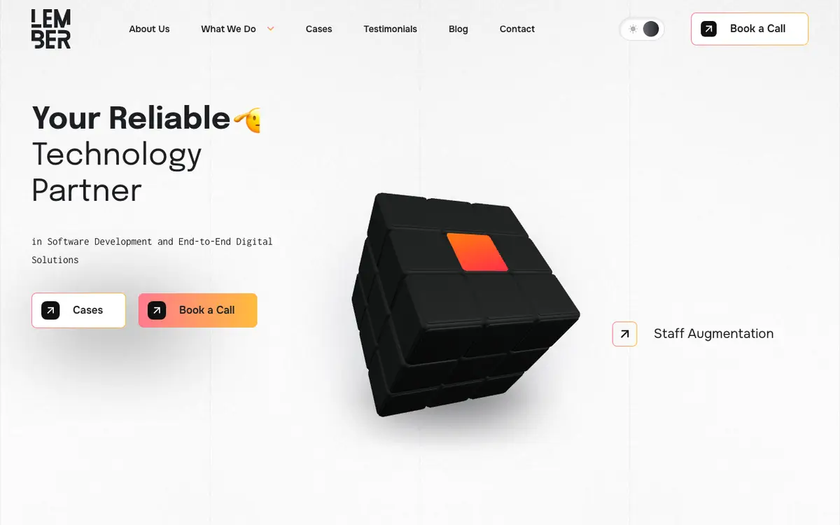 Lember homepage