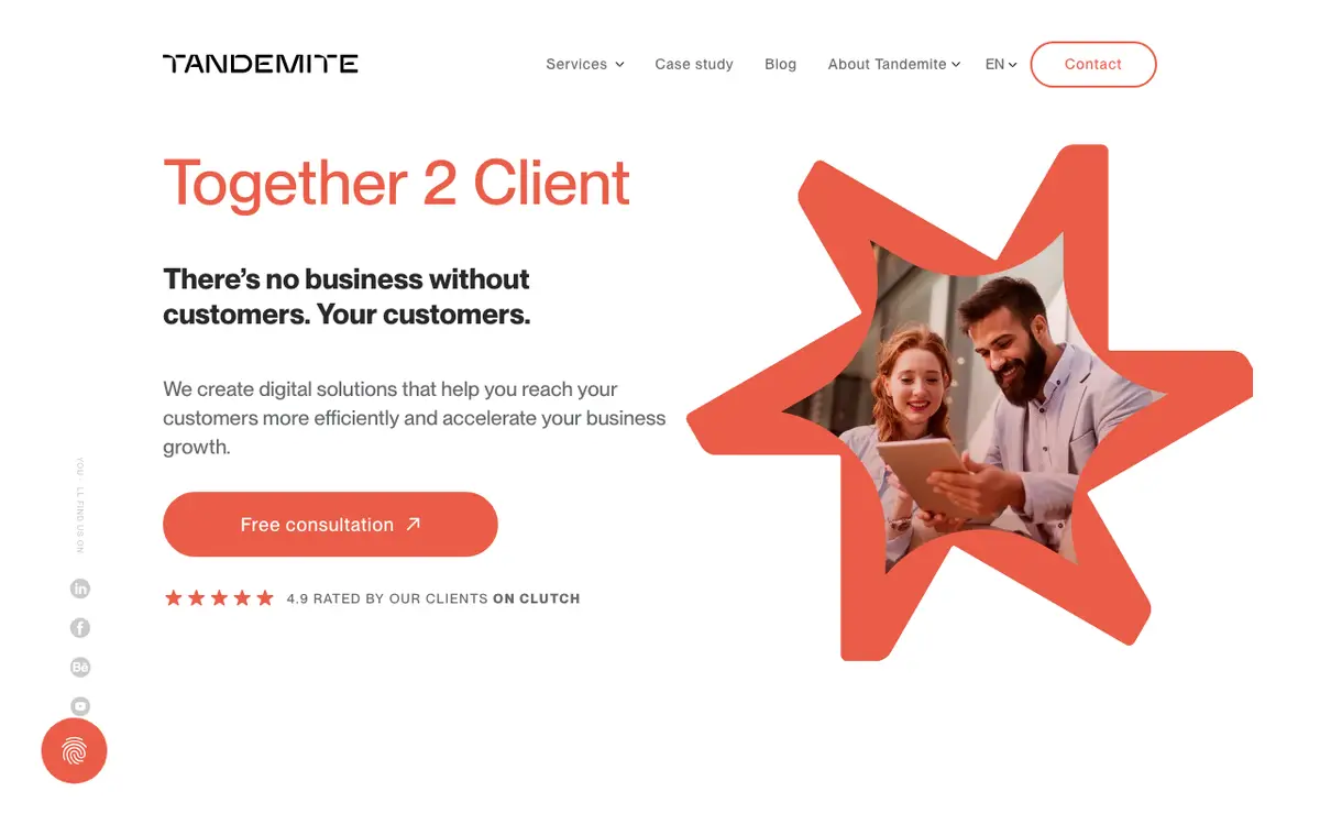 Tandemite homepage