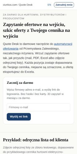 First screen: https://ciunkos.com/oferta-z-zapytania